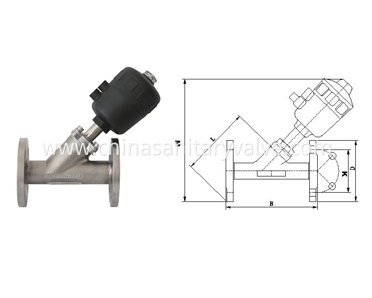 sanitary flanged angle seat valves4